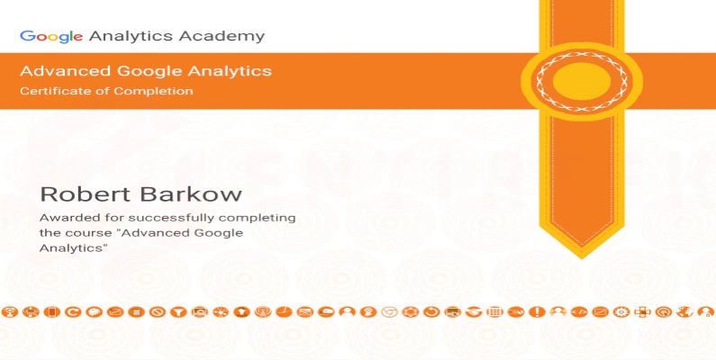 Entirtek Google Advanced Analytics certification